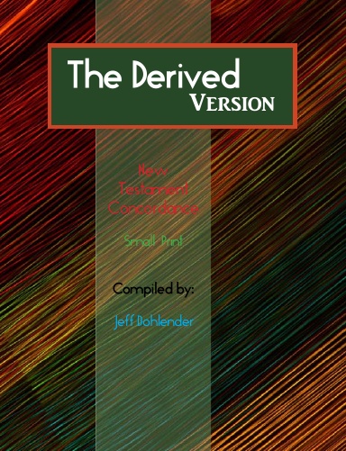 The Derived New Testament Concordance