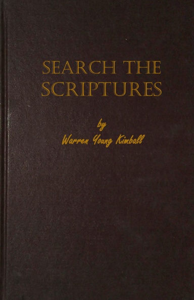 Search the Scriptures