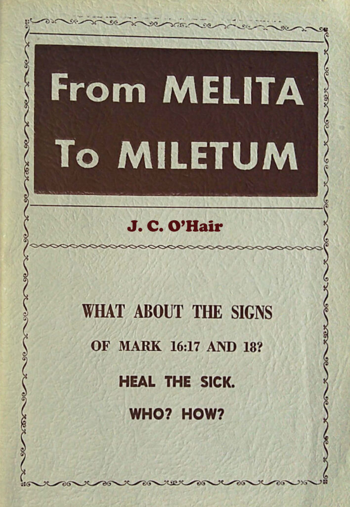 From Melita to Miletum