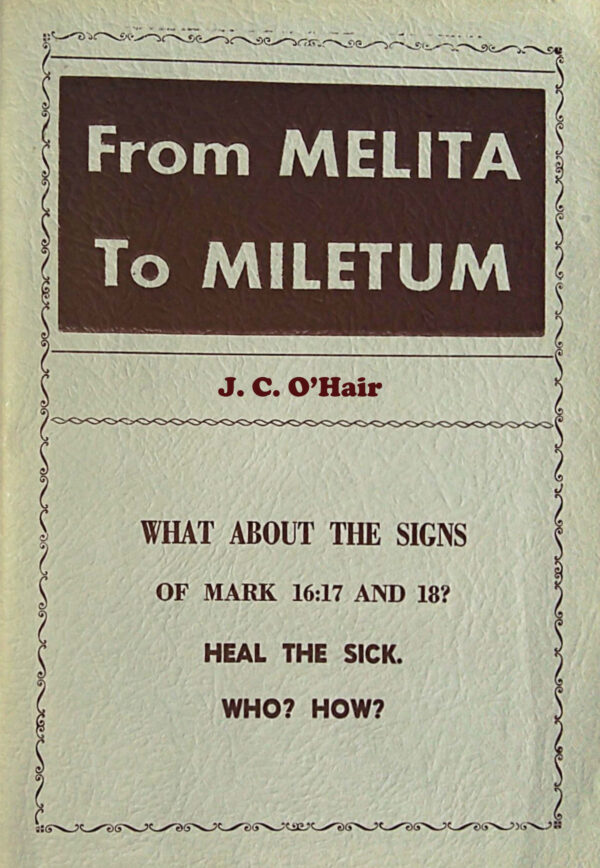 From Melita to Miletum
