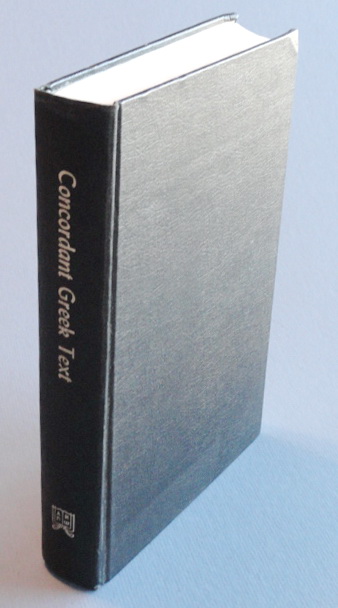 Concordant Greek Text Sublinear