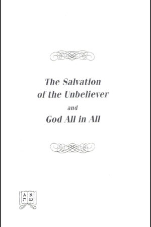 Salvation of the Unbeliever