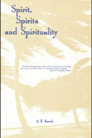 Spirit, Spirits and Spirituality